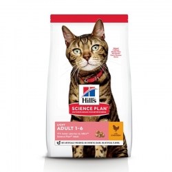 HILL'S SP FELINE Adult Light Chicken Kurczak 1,5kg